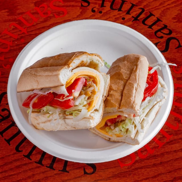 Three Cheese Sub.