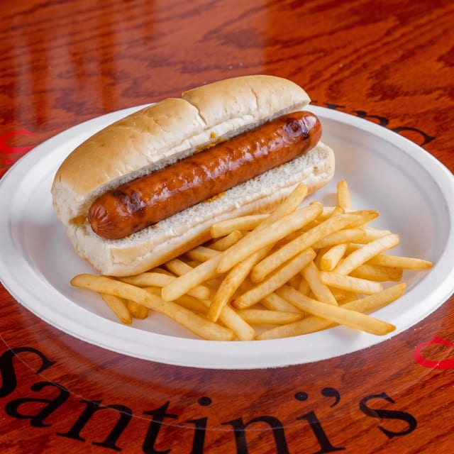 Kid's Hot Dog.