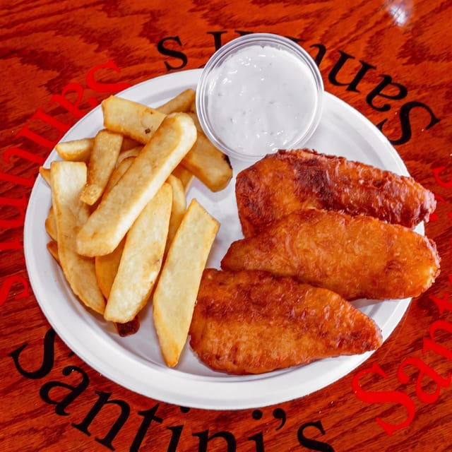 Deep-Fried Fish & Chips.