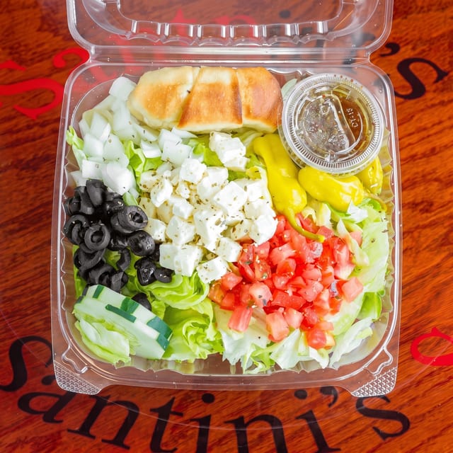 Large Greek Salad.