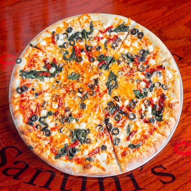 Mediterranean Pizza.
